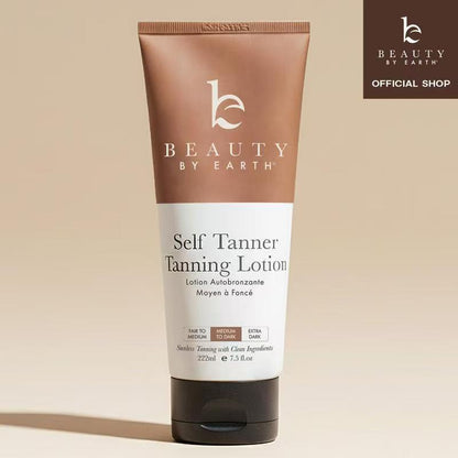 Beauty by Earth Self Tanner Body Lotion（Medium to Dark）