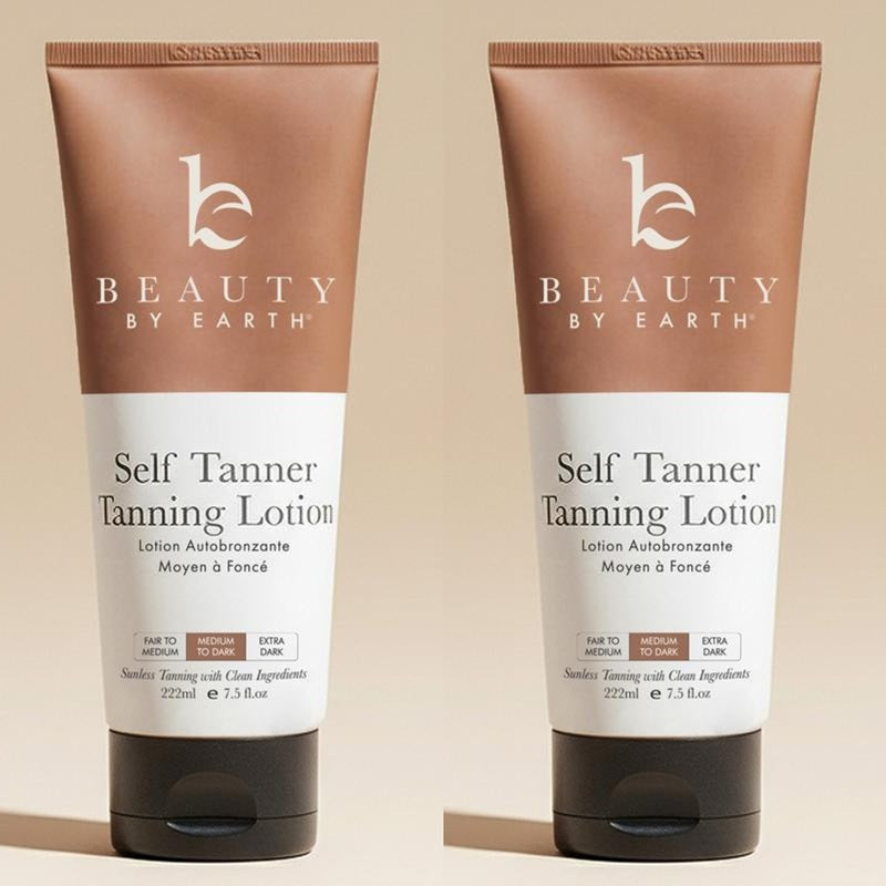 Beauty by Earth Self Tanner Body Lotion（Medium to Dark）