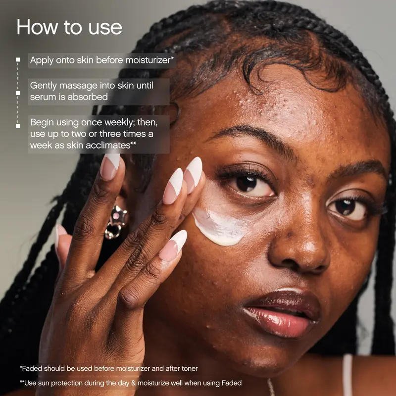 Faded Serum - For Dark Spots + Discoloration