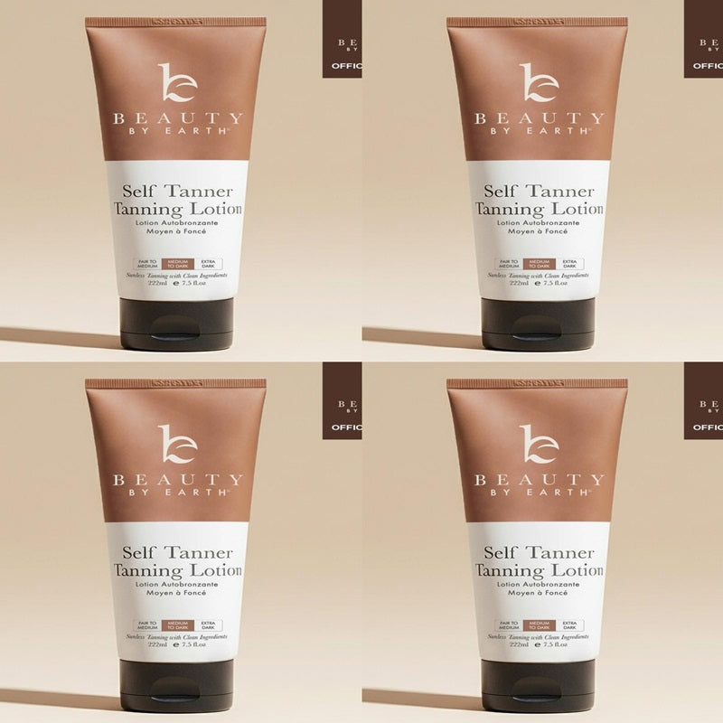 Beauty by Earth Self Tanner Body Lotion（Medium to Dark）