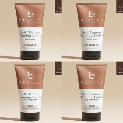 Beauty by Earth Self Tanner Body Lotion（Medium to Dark）