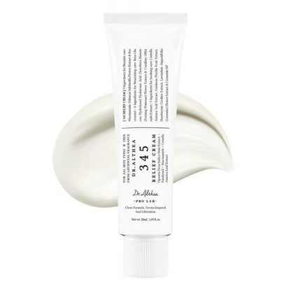 [Dr.Althea Official] 345 Relief Cream - Daily Face Moisturizer, Blemish Relief Care, Soothing Recovery, Vegan Korean Skincare