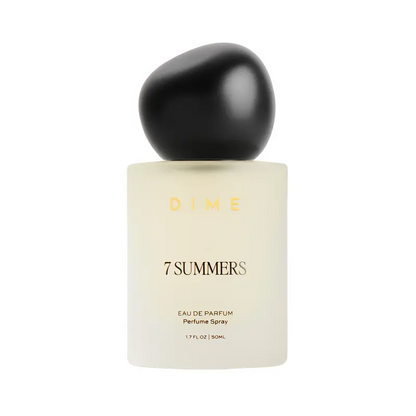 DIME Beauty 7 Summers Perfume, Sweet Floral Fragrance, Vanilla & Musk, Hypoallergenic, Clean Perfume, Eau de Toilette For Women, 1.7 oz / 50 ml