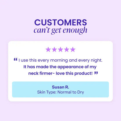 GOPURE Neck Cream Tighten & Lift Firming Cream for Crepey Skin