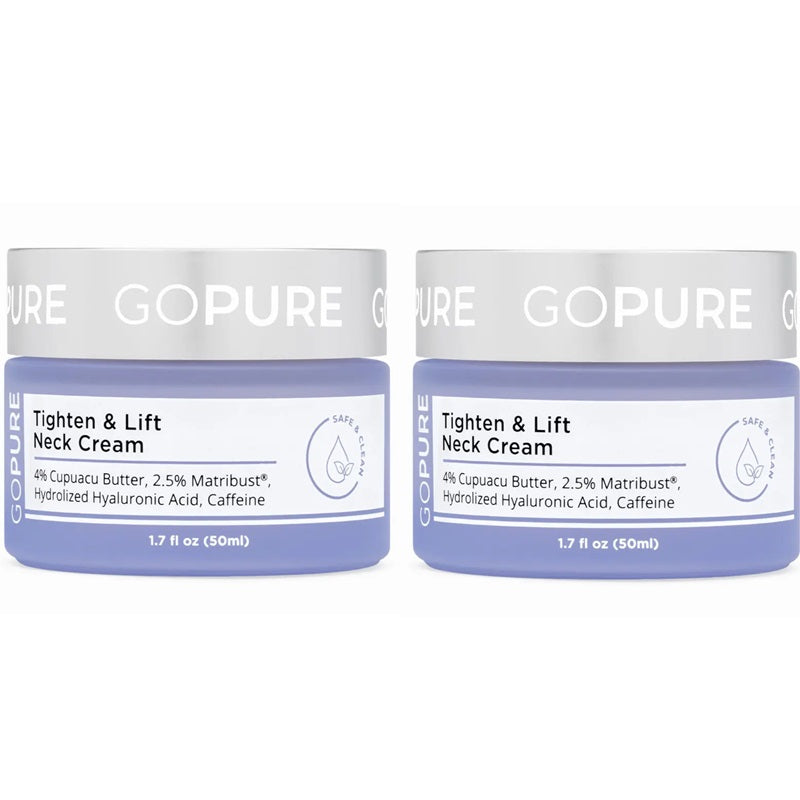 GOPURE Neck Cream Tighten & Lift Firming Cream for Crepey Skin