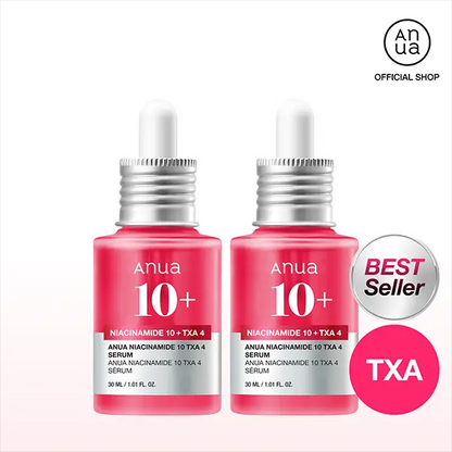Dark Spot Correcting Serum : 10% Niacinamide+ 4% Tranexamic Acid 1.01 fl.oz. (30ml) ｜ Niacinamide Serum, PM Skincare product, Hyperpigmentation, Brightening