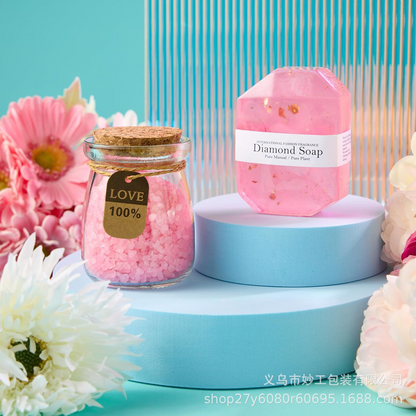 Pink-Themed Gift Set: Spa Gift Basket—A Creative Gift Box Perfect for Valentine's Day, Mother's Day, Best Friends, or Holidays.