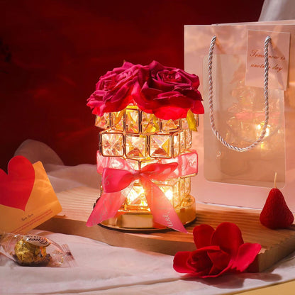 Light Up Love – Crystal Rose Gift Lamp for Any Occasion