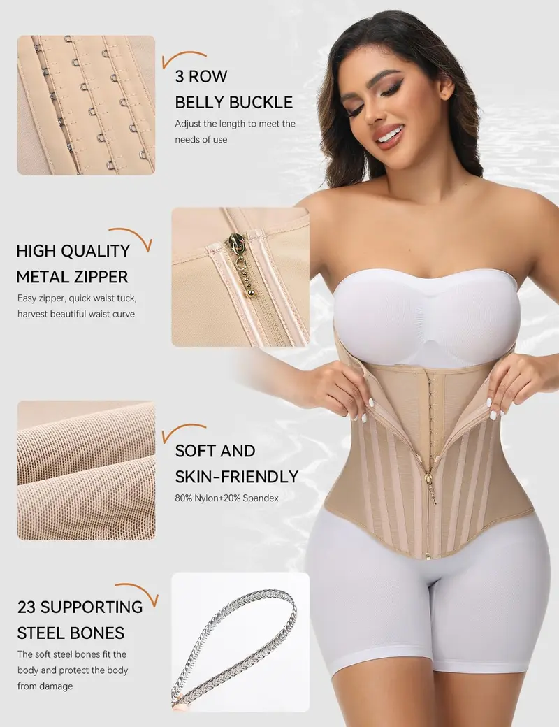 SHAPSHE Waist Shapewear for Women Corset Sport Workout Belly Band Gym