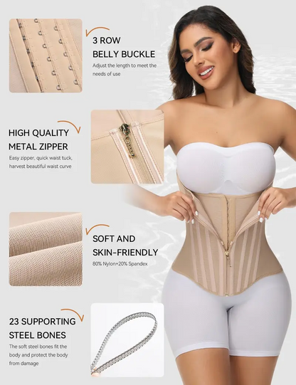 SHAPSHE Waist Shapewear for Women Corset Sport Workout Belly Band Gym