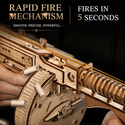DIY Wooden Mechanical Model Kit | Premium Engineering Craft