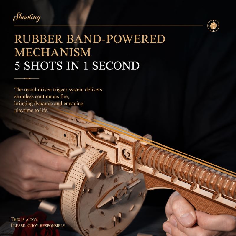 DIY Wooden Mechanical Model Kit | Premium Engineering Craft
