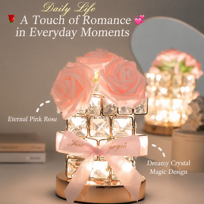 Light Up Love – Crystal Rose Gift Lamp for Any Occasion